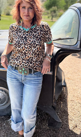 Western chic tee