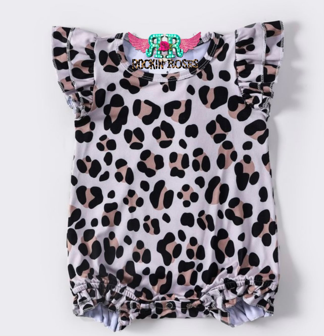 Leopard Romper