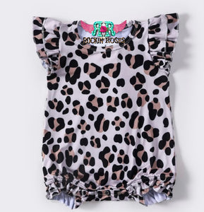 Leopard Romper