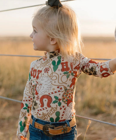 Mini Howdy Santa Mesh