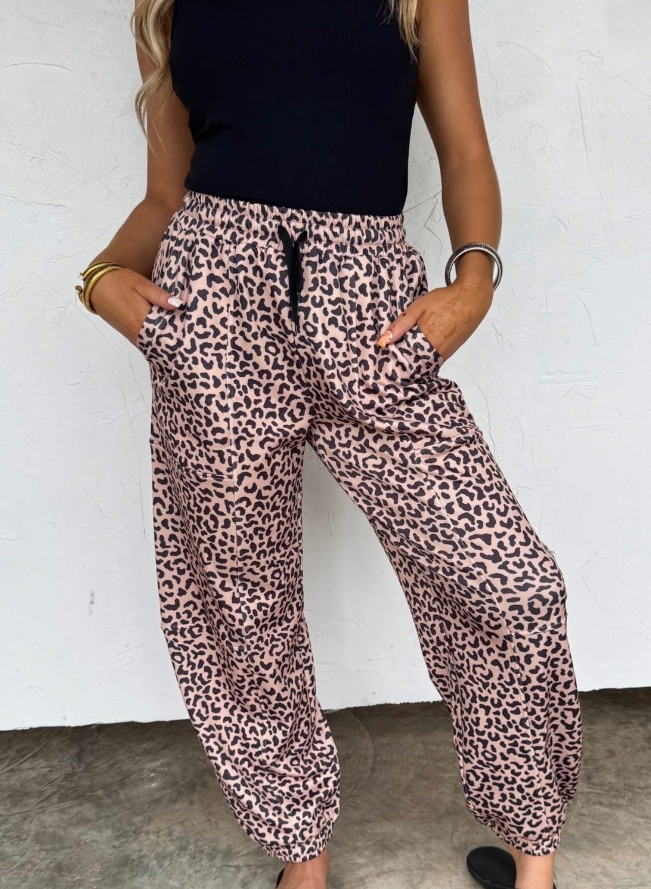 Coco Cheetah Joggers