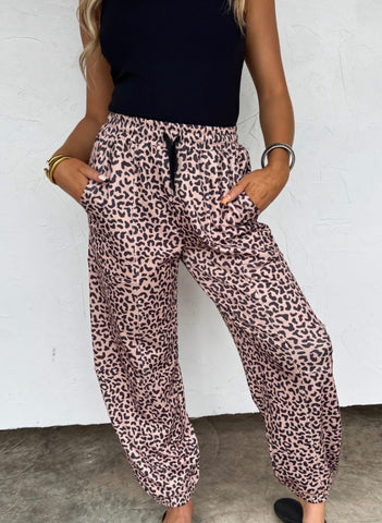 Coco Cheetah Joggers