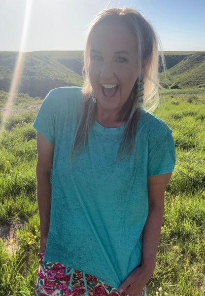 Backroads Rhinestone Top