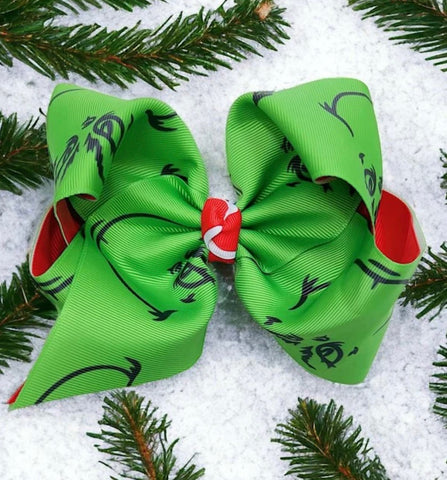 Christmas Character Bow