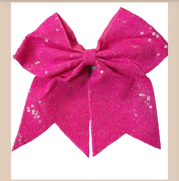 Sequins Cheer Bows