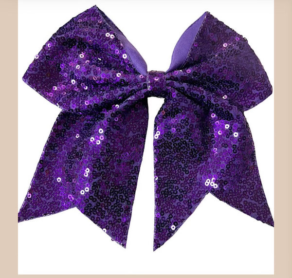 Sequins Cheer Bows