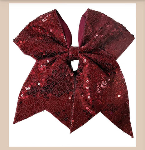 Sequins Cheer Bows