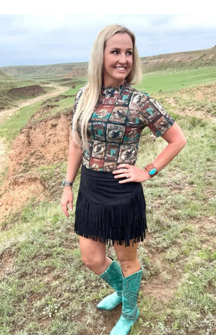 Vintage Rodeo Mesh