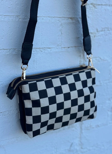 Split Checkmate Crossbody