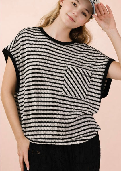 Open Back knit top