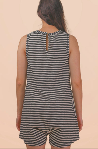 Stripe  Romper