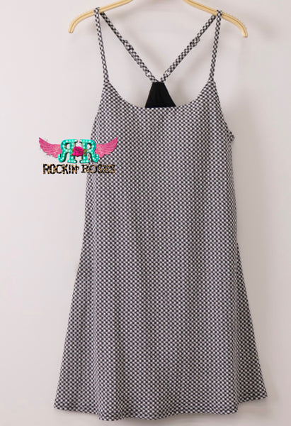 Black Mini Tennis Dress