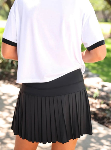 Pleated Tennis Skort