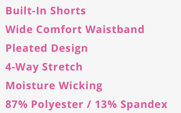 Pleated Tennis Skort