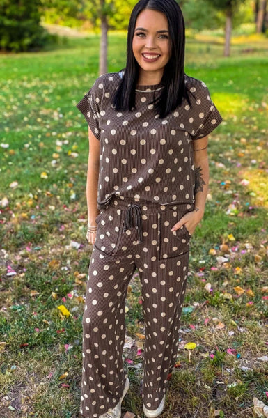 Mocha Dot Set