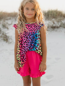 Leopard Ruffle set