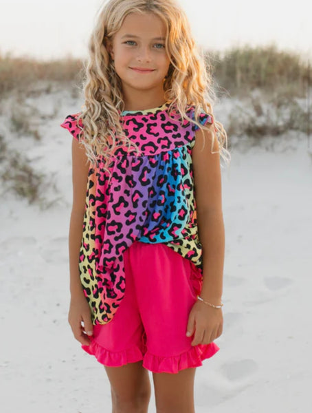 Leopard Ruffle set