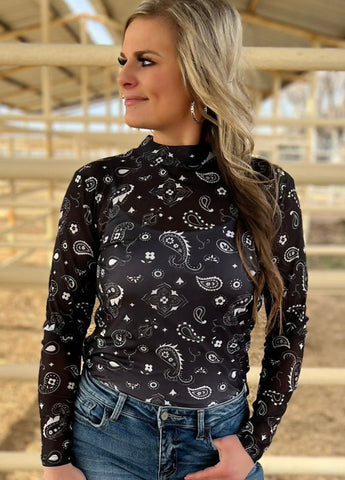 Bandana Babe Black
