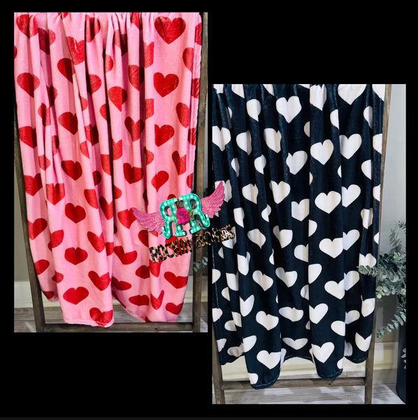 Heart Blankets