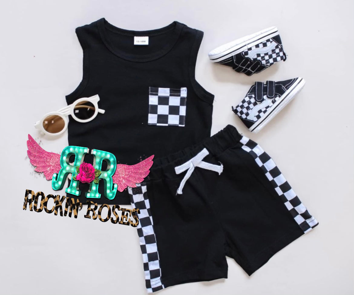 Checkered Tank set