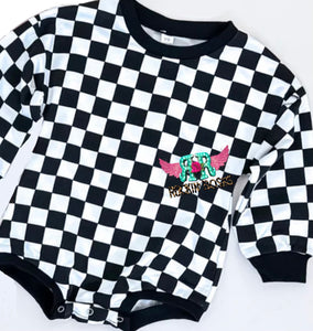 Checker Bubble Onesie