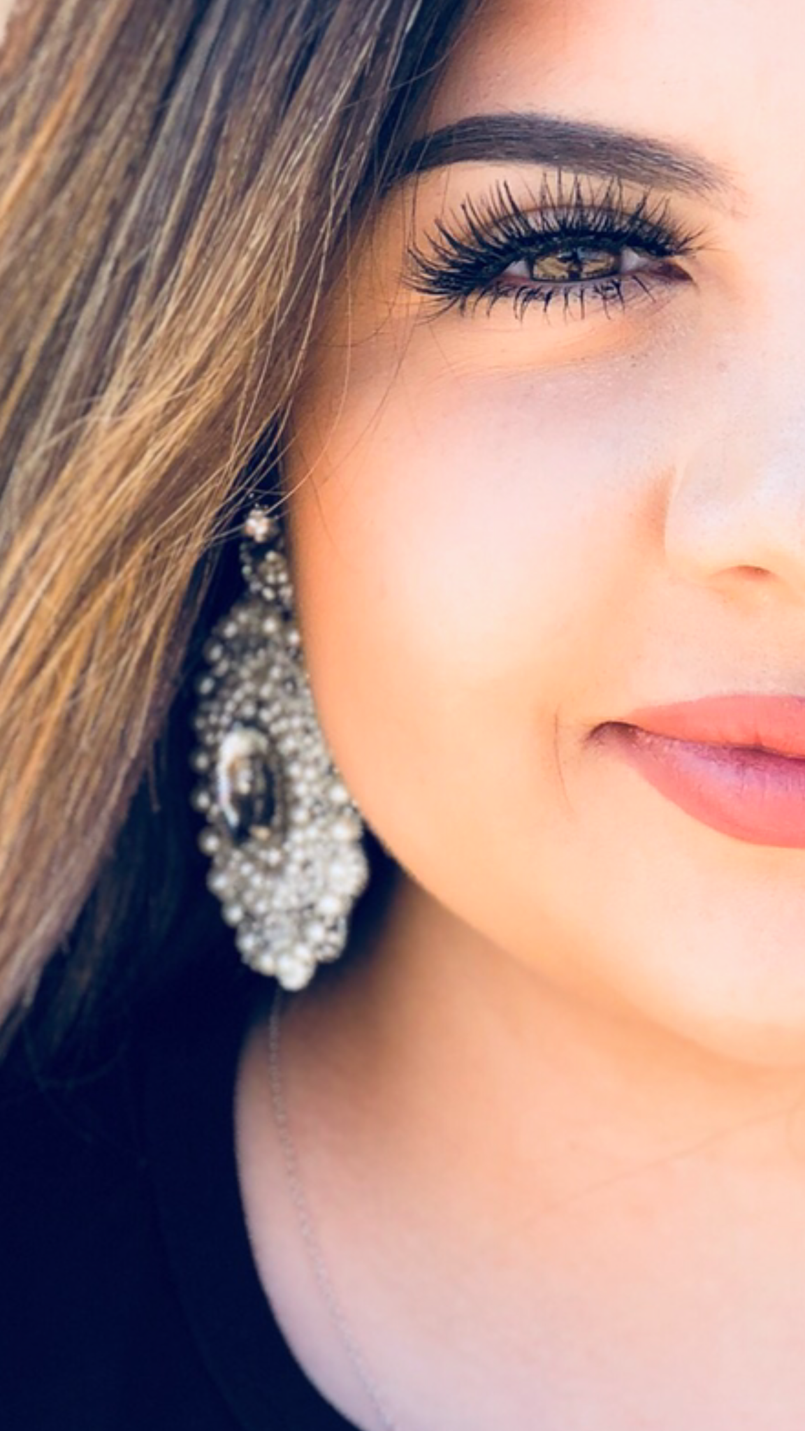 Rhinestone cowboy earrings